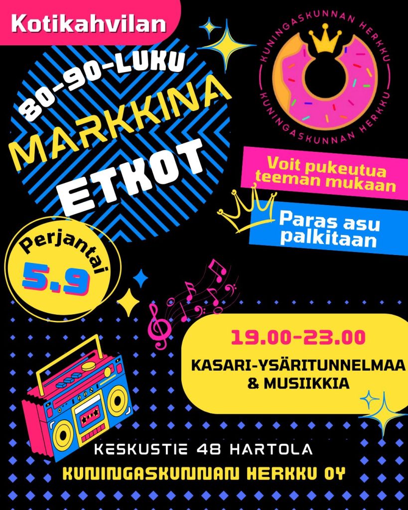 Markkinaetkot Kotikahvilalla